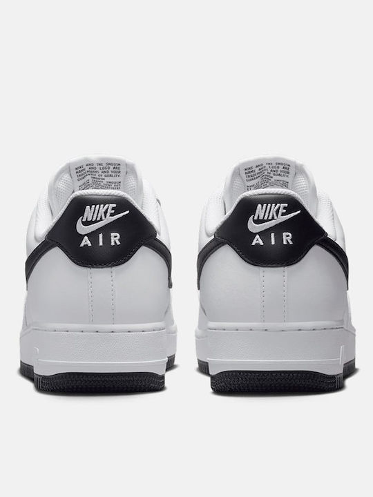 Air Force 1 '07 Ανδρικά Sneakers Λευκό - Μαύρο