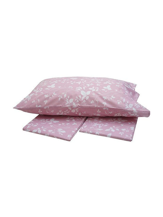 Sunshine Bettbezug Einzelbett 170x250 Menta Pink