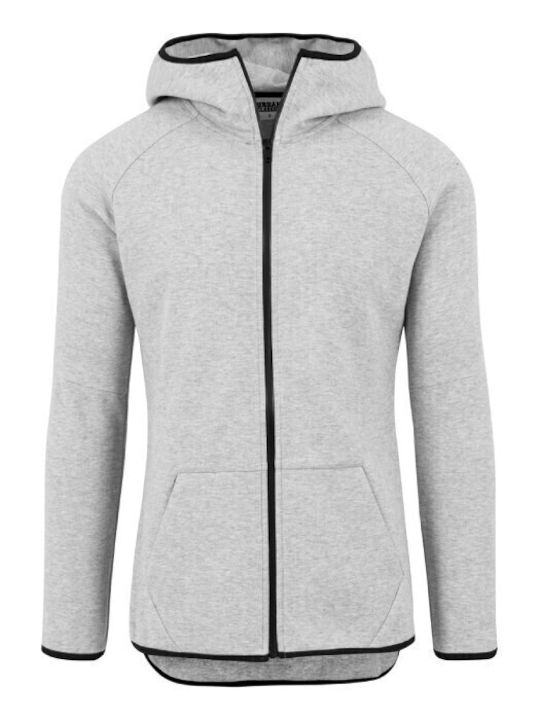 Ζακέτα με Κουκούλα Grey
