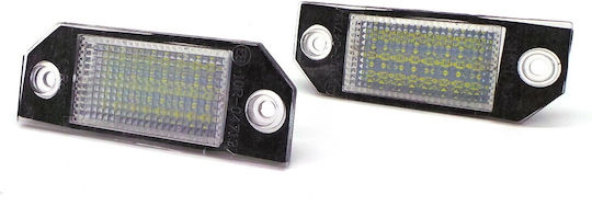 Φώτα Πινακίδας Led για Ford Focus / Focus C-Max 2τμχ