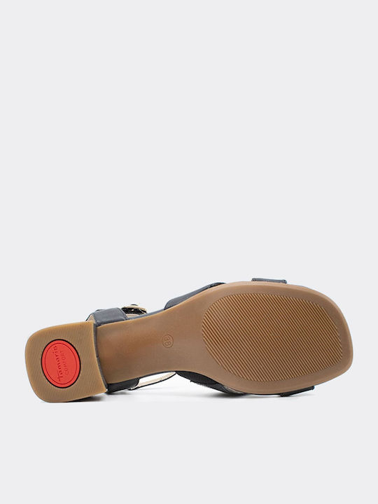 Leder Sandalen Anatomisch Blau