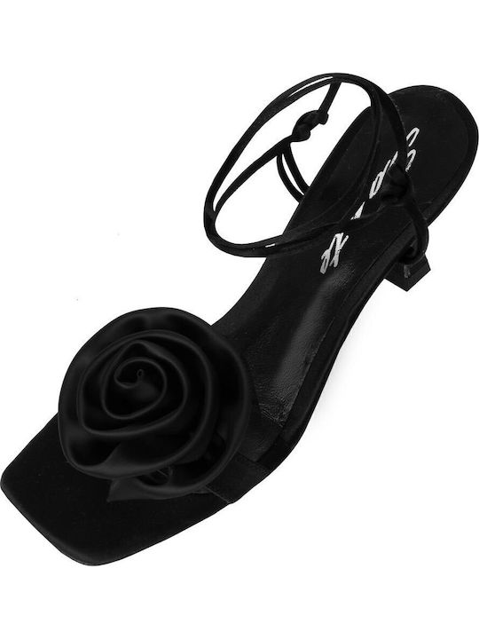 Leather Sandals Black
