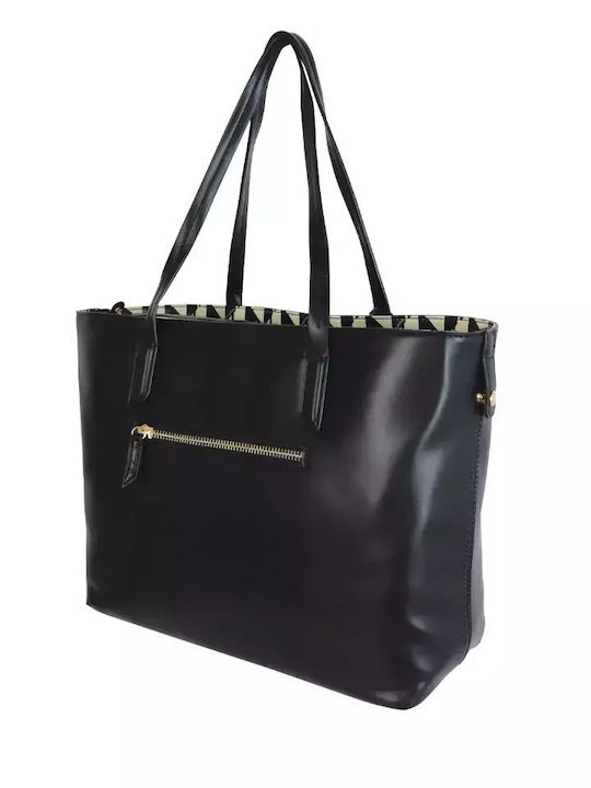 Byblos Set Leather Women's Bag Shopper Shoulder Black