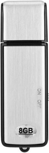 Stk100 Dispozitiv de Supraveghere Argintiu Cu Capacitate de 8GB
