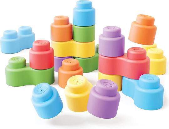 Quercetti Momy Soft Building Blocks for 6+ Months 24 Pieces
