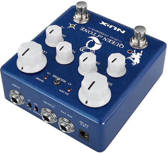 NUX NDO-6 Queen of Tone Dual Stacked Overdrive NDO-6 Pedals Electric Guitar