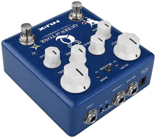 NUX NDO-6 Queen of Tone Dual Stacked Overdrive NDO-6 Pedals Electric Guitar