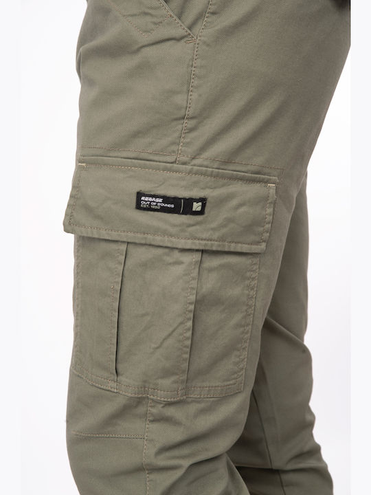 Rebase Men's Trousers Chino Olive