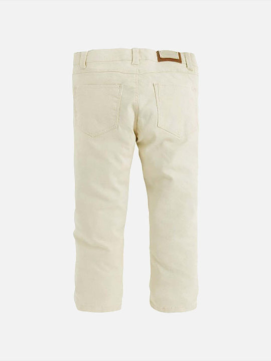 Mayoral Kids Trousers Stone