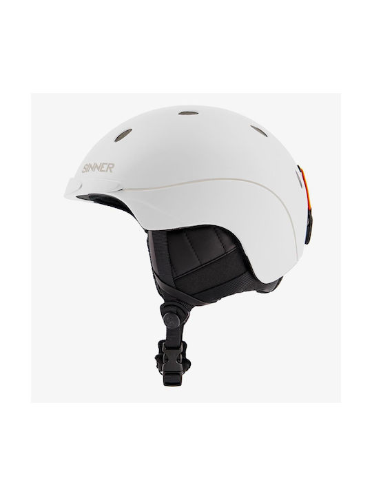 Sinner Titan Men's Helmet for Ski & Snowboard White