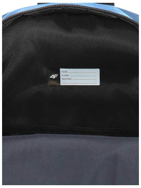4F Elementary School Backpack with Water Bottle Holder Blue 16L