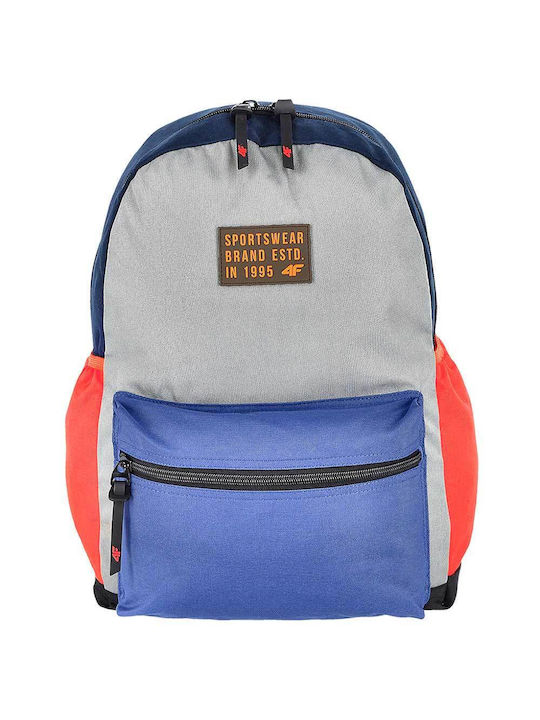 4F Ghiozdan Scoala Primara Multicolor cu Husă pentru Sticlă de Apă 16 litri