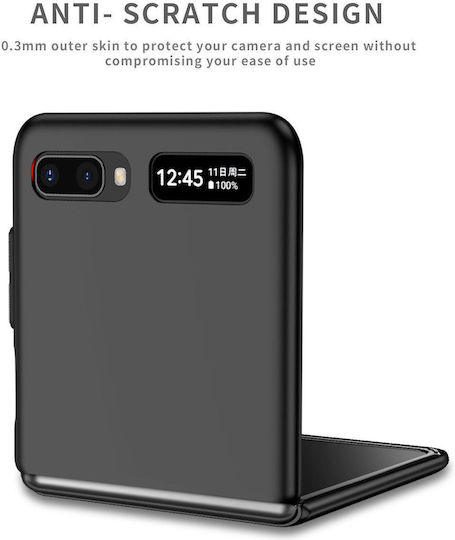 Samsung Galaxy Z Flip 5g Armor Foldable Phone Case Black