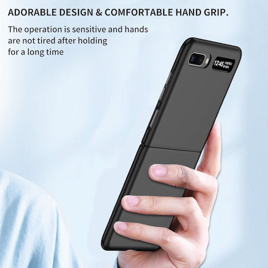 Samsung Galaxy Z Flip 5g Armor Foldable Phone Case Black