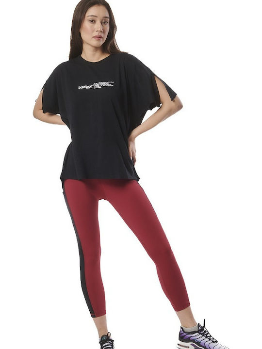 Schulung Frauen Gekürzt Leggings Anemone Maroon