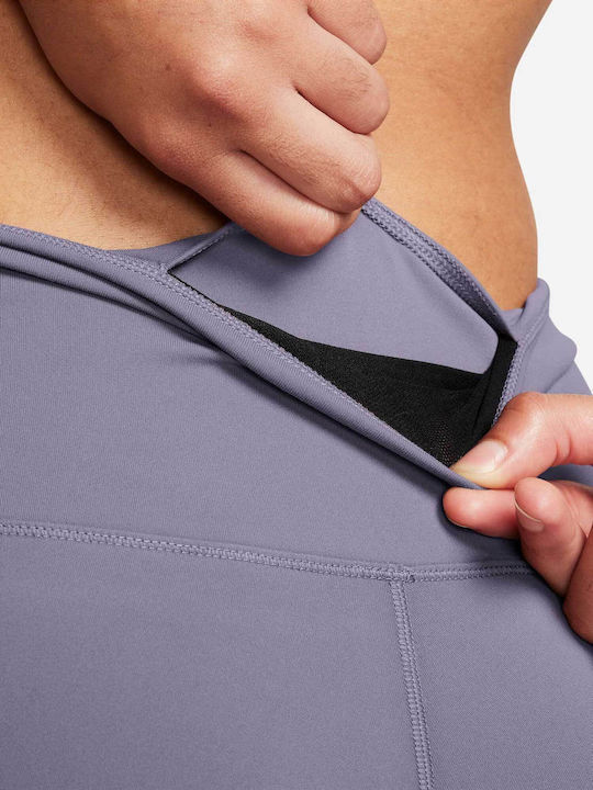 Dri-FIT One Damen Lang Leggings Blau