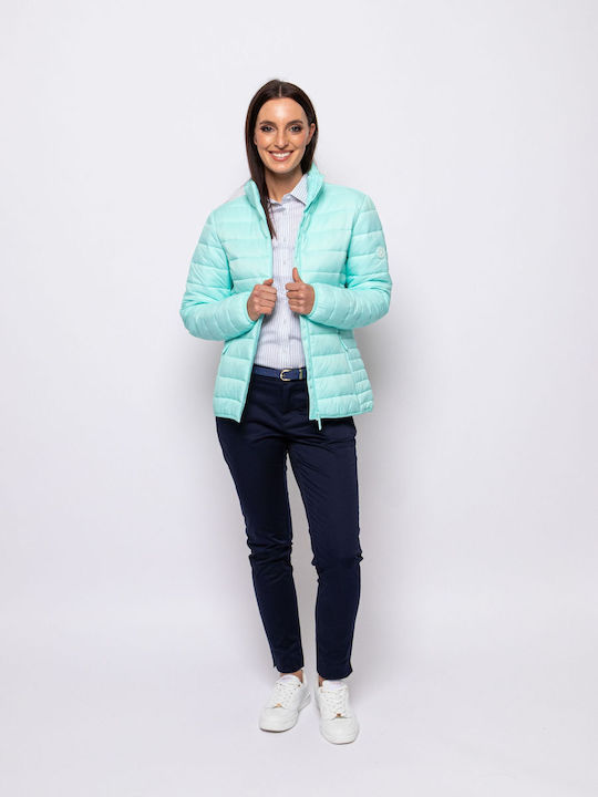 Heavy Tools Women's Short Lifestyle Jacket for Winter Mint