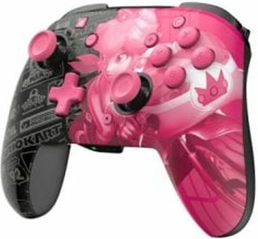 PDP Rematch Glow Kabellos & Verkabelt Gamepad für Schalter Grand Prix Peach
