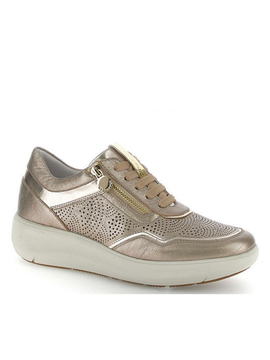 Stonefly Damen Sneakers Gold