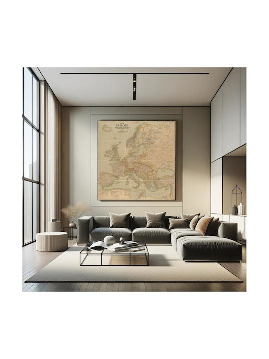 Established Gemälde auf Leinwand 130x130cm