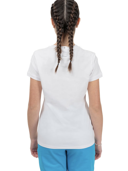 Fila Damen Sportlich T-shirt White