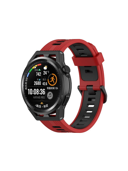 Armband Silikon Rot (Huawei Watch GT Läufer)