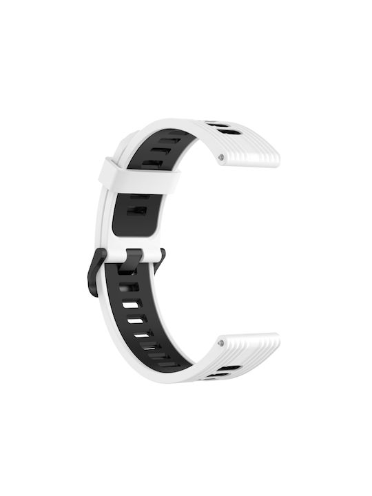 Λουράκι Σιλικόνης Λευκό (Huawei Watch GT Runner)