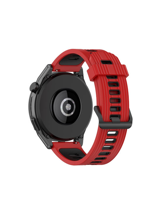 Armband Silikon Rot (Huawei Watch GT Läufer)