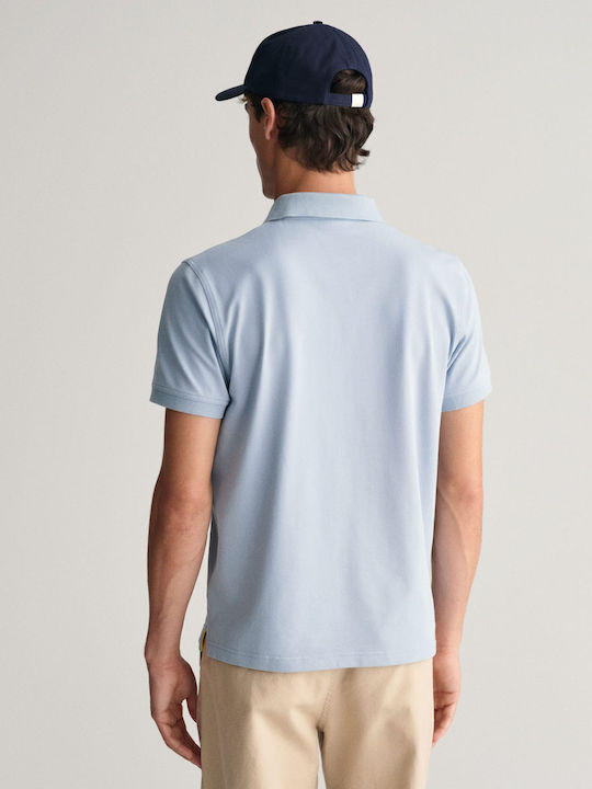 Polo Short Sleeve Blouse Dove Blue
