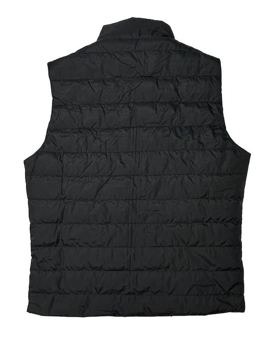 Men's Sleeveless Puffer Jacket Black