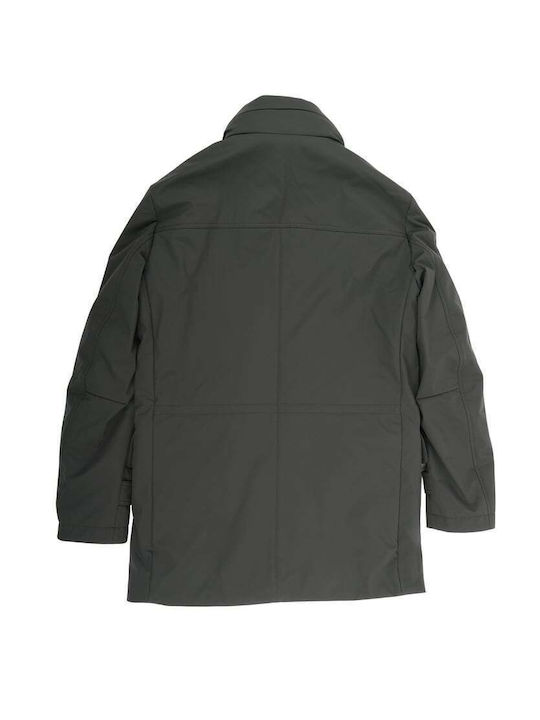 AGF Herren Jacke Lässig Khaki