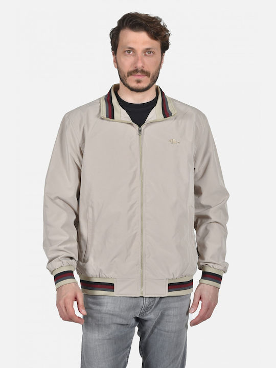 Castor Herren Jacke Lässig Beige