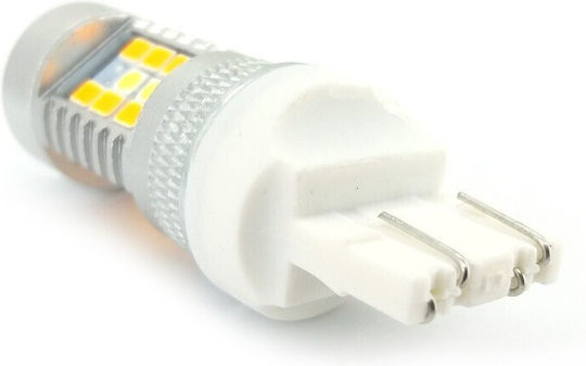 Λάμπες Αυτοκινήτου W21/5W / W21W Canbus LED 5500K Ψυχρό Λευκό 12V 28W 2τμχ