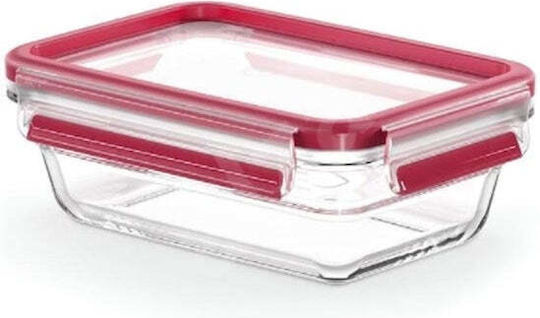 Tefal Cutie pentru Mâncare Sticlă Roșu Potrivit pentru Cuptor cu Microunde 700ml 1buc