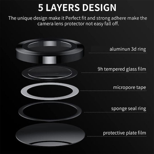 Προστασία Κάμερας Tempered Glass Μπλε για το Galaxy Z Flip5