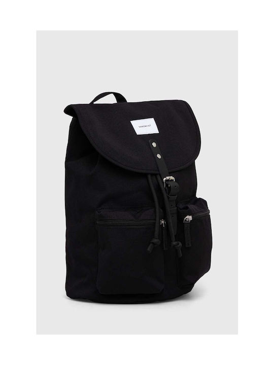 Sandqvist Fabric Backpack Black