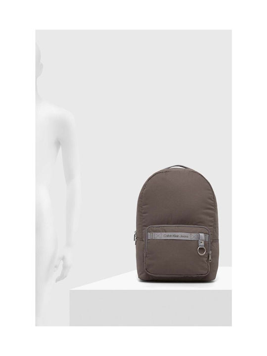 Calvin Klein Jeans Men's Backpack Color Grey Large Plain K50k511043