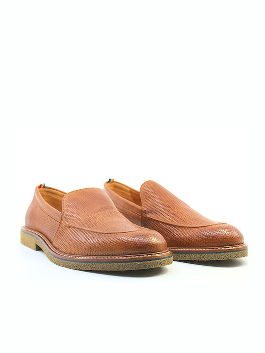 Ambitious Men's Leather Moccasins Tabac Brown