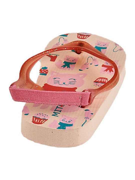 Παιδικές Σαγιονάρες Flip Flops Ροζ