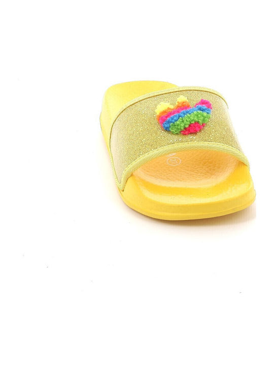 Kinder Flip Flops Gelb