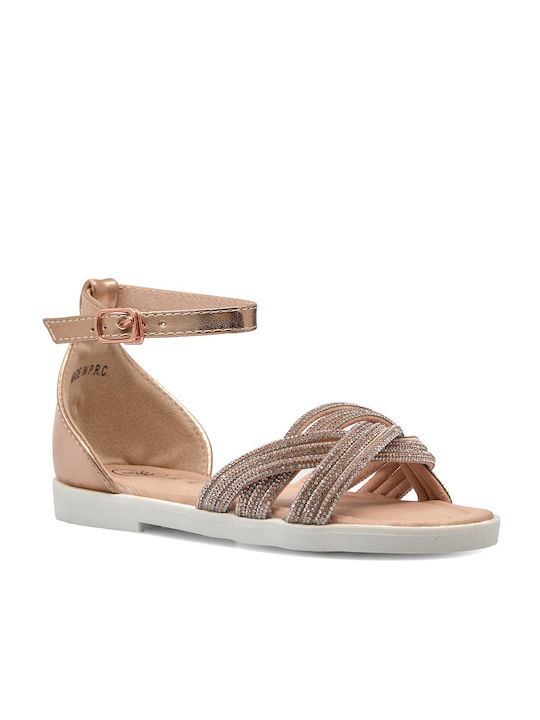 Exe Kinder Sandalen Rose Gold