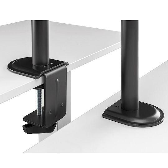 Maclean Energy Stand Desk Mounted Monitor up to 17" with Arm (MC-753N)