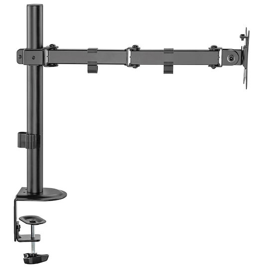 Maclean Energy Stand Desk Mounted Monitor up to 17" with Arm (MC-753N)