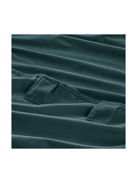 La Redoute Interieurs Curtain Window with Tunnel Green 350117390_9867_10 135x180cm