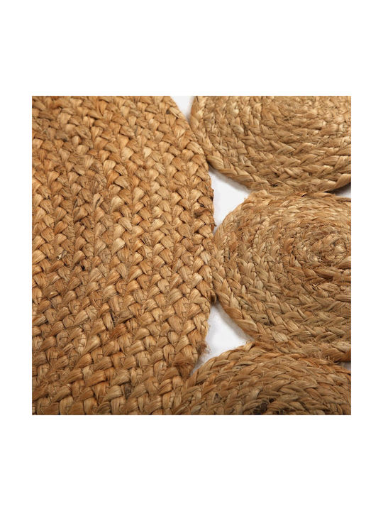 Versa Rug Round Summer from Jute Cycles Ratan