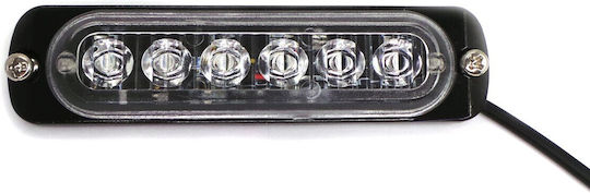 Lumini de Volum ale Camionului 1buc 12 / 24V - Roșu 597B