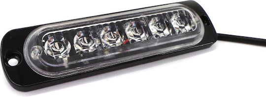 Lumini de Volum ale Camionului 1buc 12 / 24V - Roșu 597B