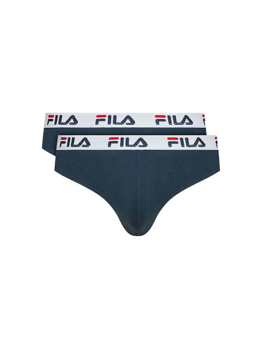 Herren Slips Blau 2Packung