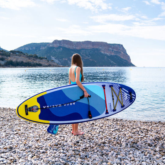 Aqua Marina Vibrant Inflatable SUP Board with Length 2.44m Blue