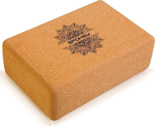 Spokey Nidra Yoga Block Καφέ